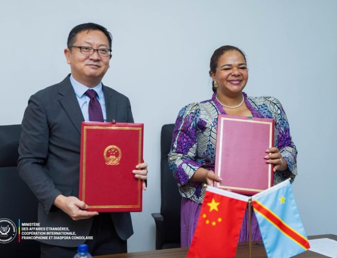 La RDC et la Chine scellent un accord pour l’extension du ministère des Affaires étrangères