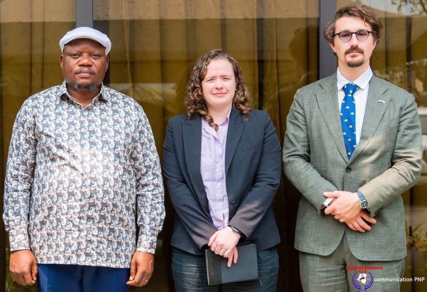 Jean-Marc Kabund échange avec un diplomate britannique sur l’avenir de la RDC