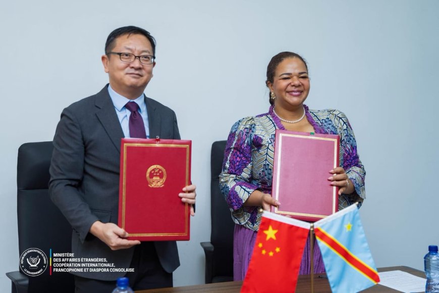 La RDC et la Chine scellent un accord pour l’extension du ministère des Affaires étrangères