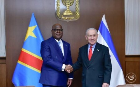 RDC–Israël : Félix Tshisekedi renforce le partenariat stratégique à Jérusalem