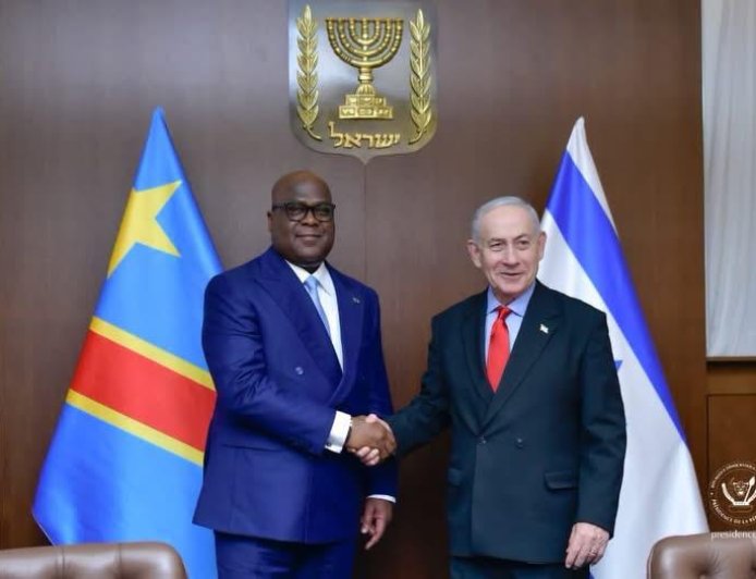 RDC–Israël : Félix Tshisekedi renforce le partenariat stratégique à Jérusalem